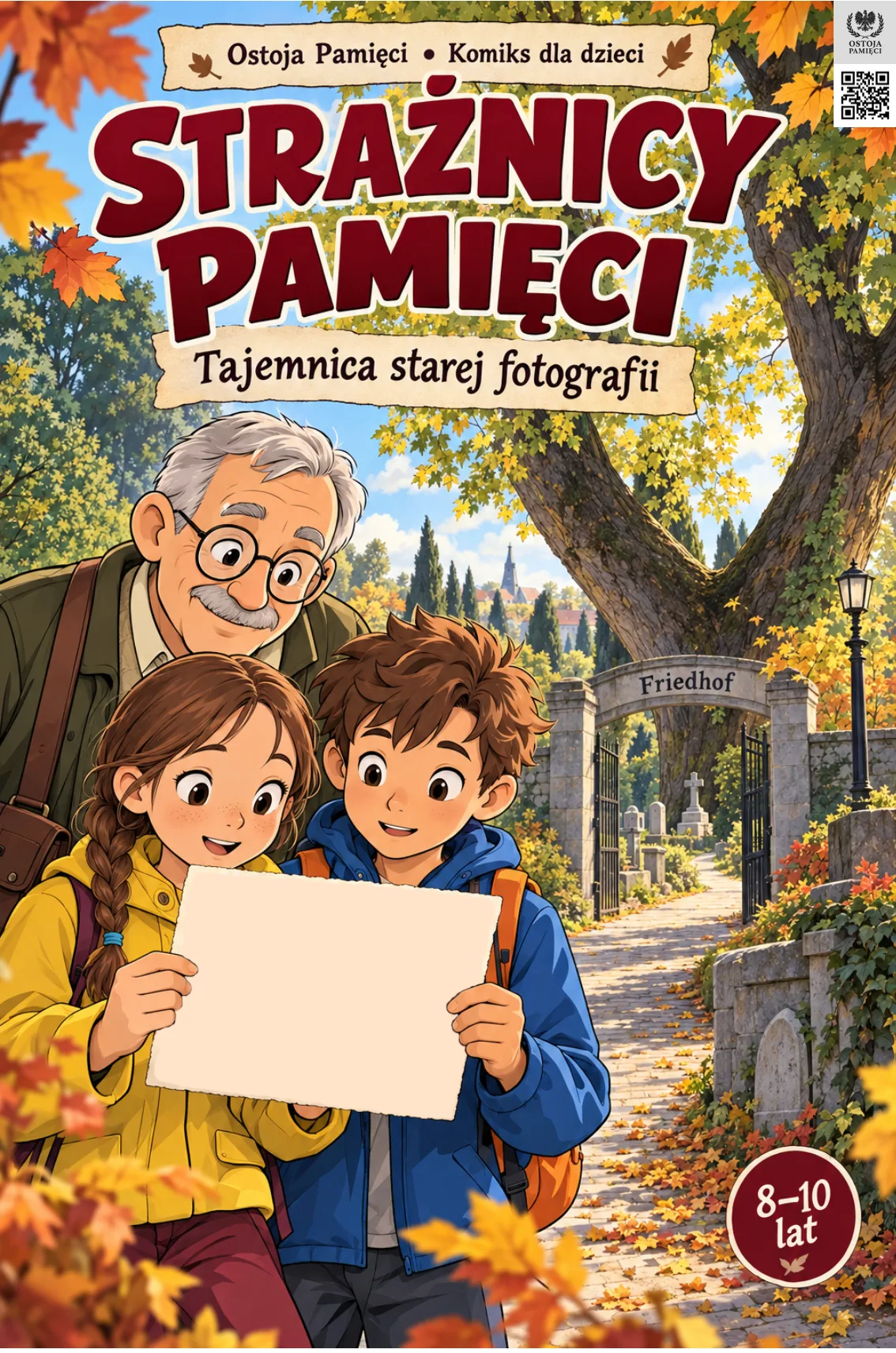 Okładka komiksu Strażnicy pamięci – Tajemnica starej fotografii