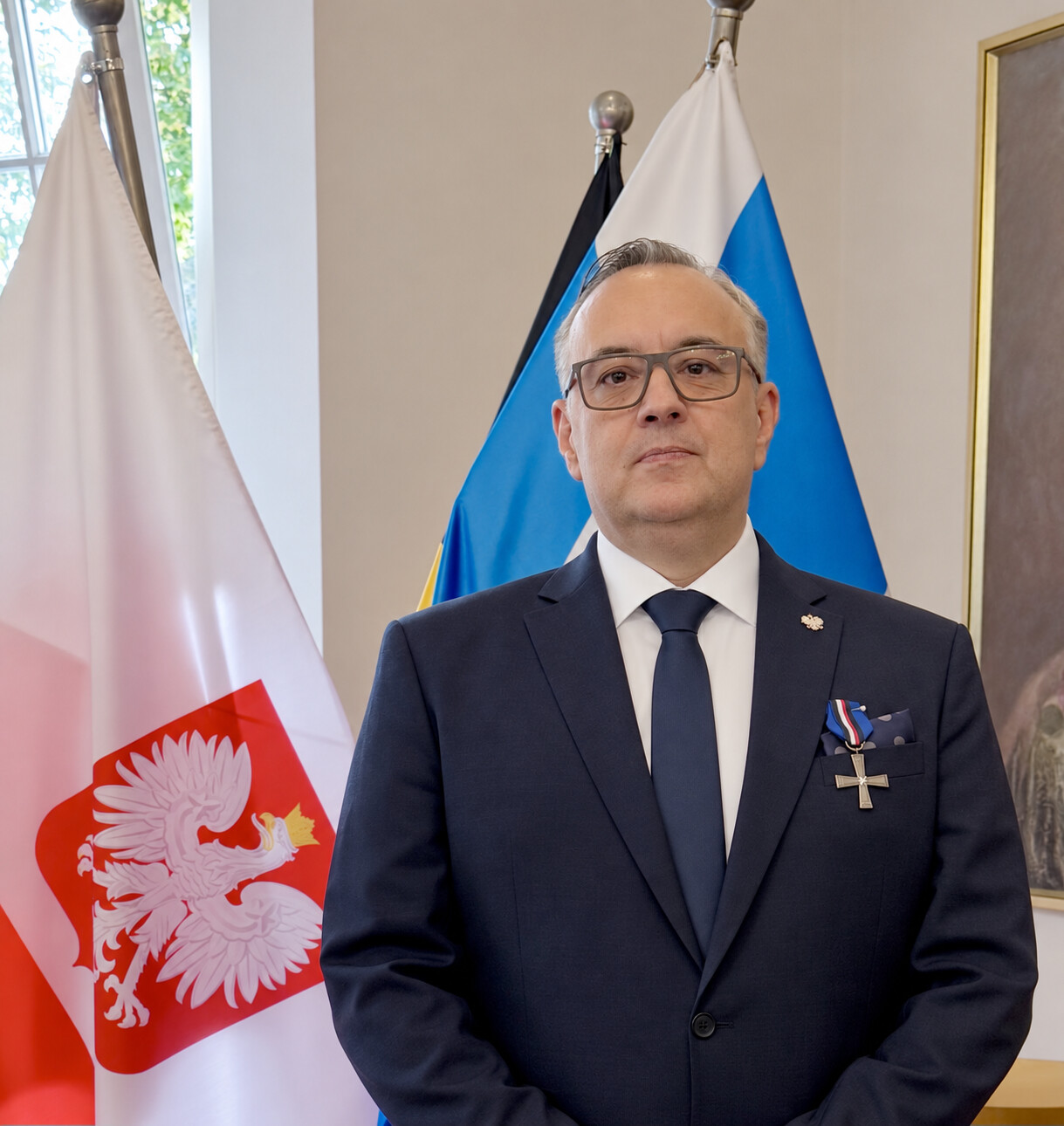 Wręczenie Medalu Opiekun Miejsc Pamięci Narodowej w Konsulacie Generalnym RP w Monachium
