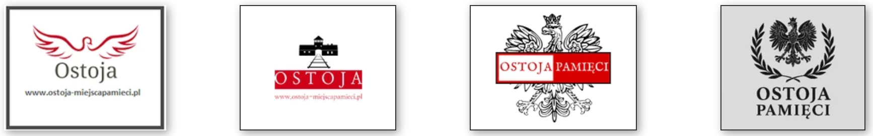 Ewolucja logo Ostoja Pamięci