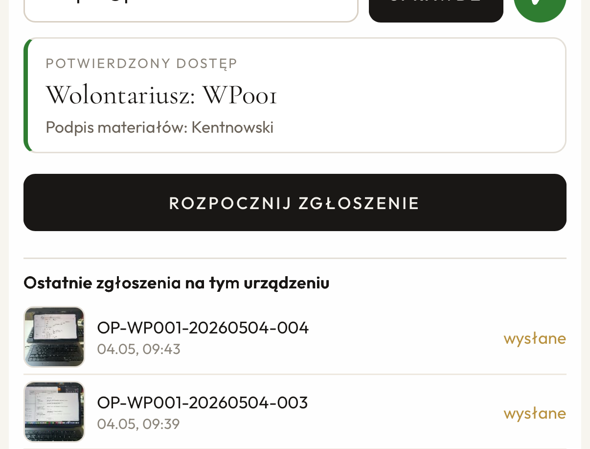 Aplikacja Wolontariusz Pamięci do zgłaszania grobów