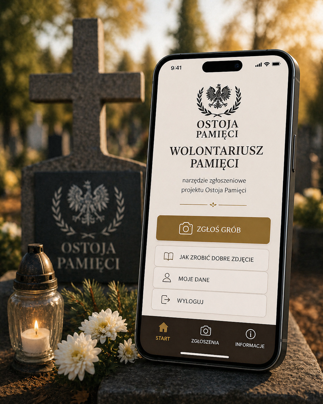 Aplikacja Wolontariusz Pamięci