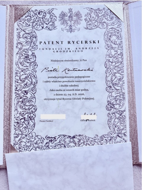 Tytuł Rycerza Oświaty Polonijnej
