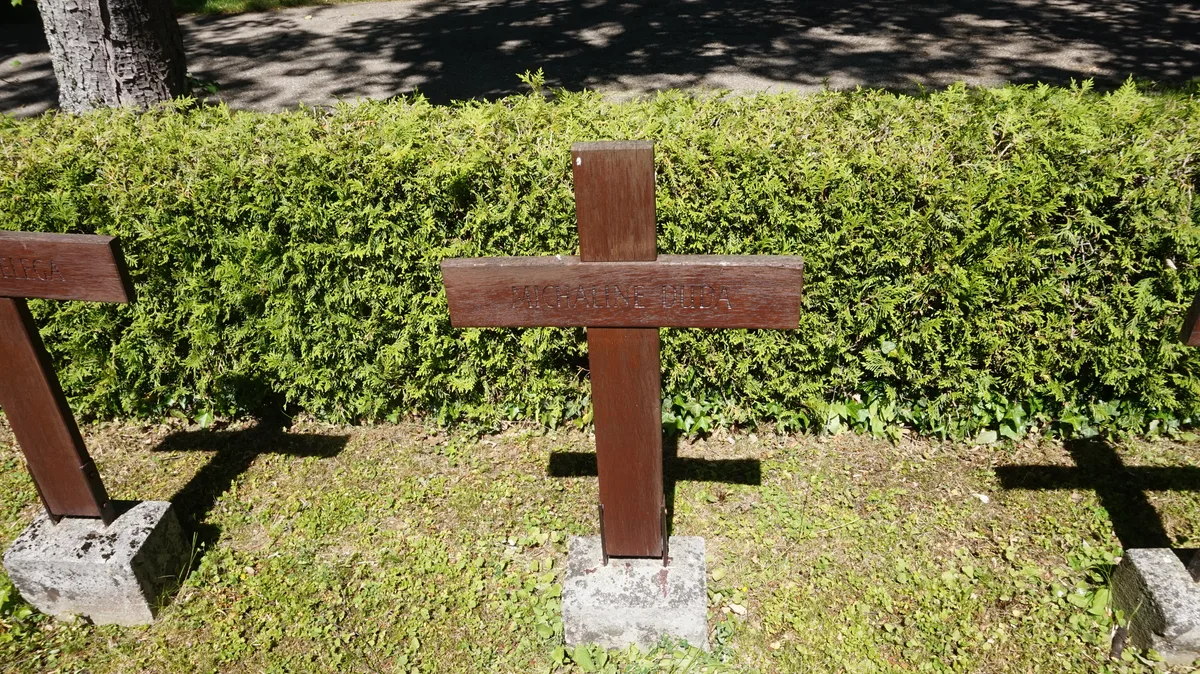 Duda Michaline, ur. 22.08.1906 (Baczkow) - zm. 14.02.1946 (Wasseralfingen).